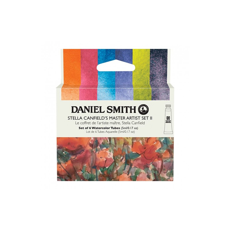 Daniel Smith Stella Canfield's master artist watercolor I 6x5ml - skle