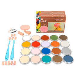 PanPastel portrait zestaw 20 portretowych pasteli suchych  - sklep pla