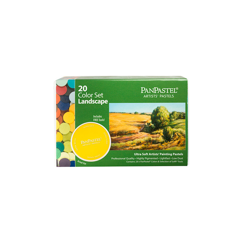 PanPastel Landscape zestaw 20 krajobrazowych pasteli suchych - sklep p