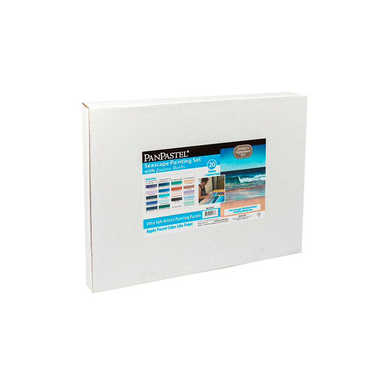 PanPastel seascape set of 20 colors of dry pastels