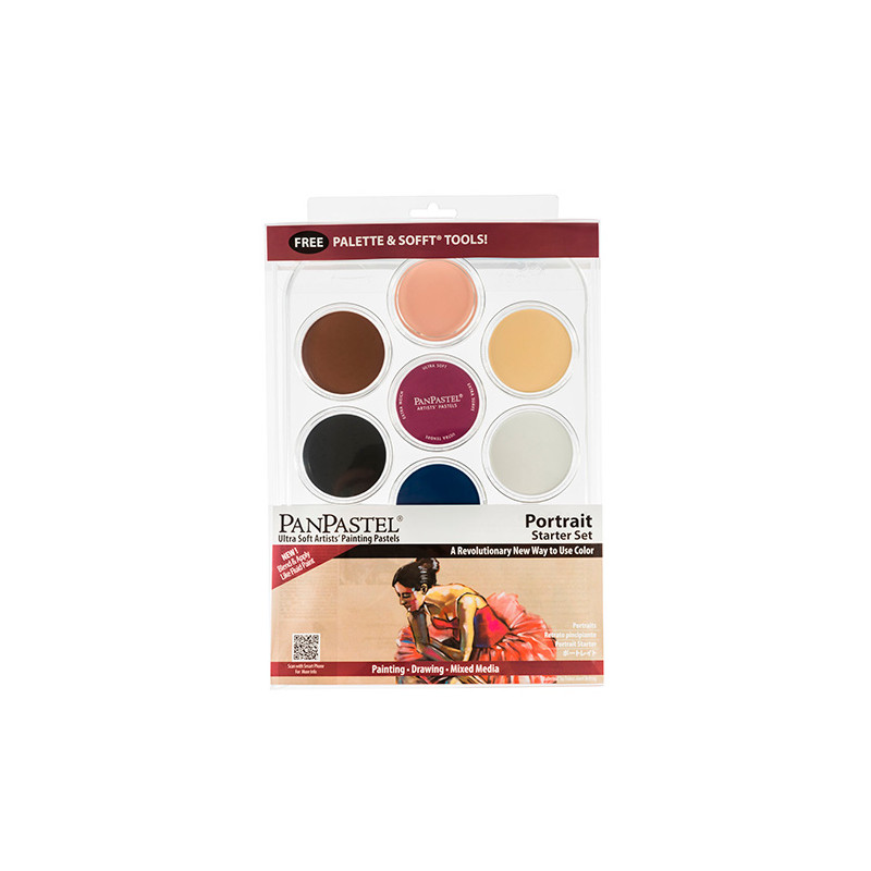 PanPastel portrait zestaw 7 portretowych pasteli suchych - sklep plast