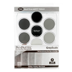PanPastel greyscale zestaw 6 kolorów pasteli suchych - sklep plastyczn