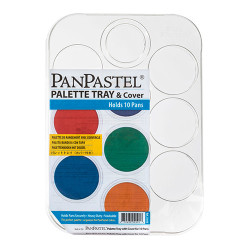 PanPastel paleta z przykrywką na 10 kolorów - sklep plastyczny - szał