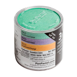 PanPastel pearlescent secondary zestaw 3 kolorów pasteli suchych- skle