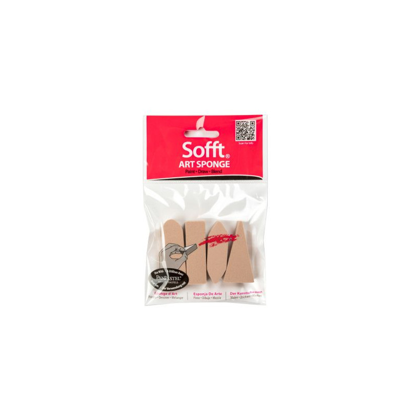 PanPastel Sofft sponge strip mix 4 pcs