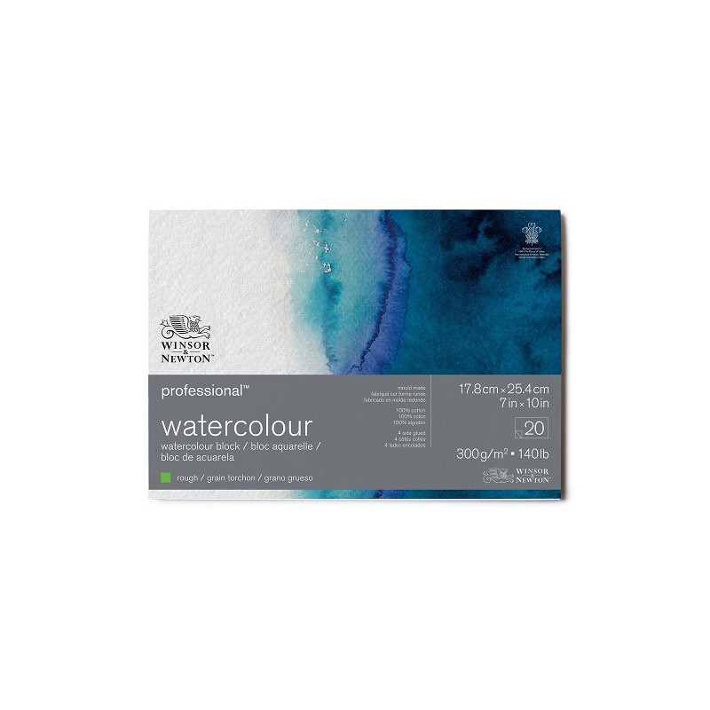 Blok Winsor&Newton professional akwarelowy rough 300g 20ark - sklep pl