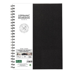 Szkicownik Lefranc&Bourgeois studio na spirali 110g 80ark - sklep plas