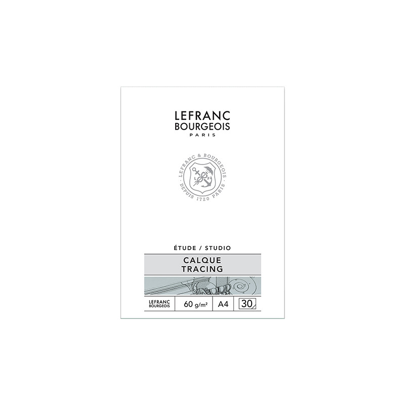 Lefranc&Bourgeois studio tracing tracing paper in a block of 60g30 she