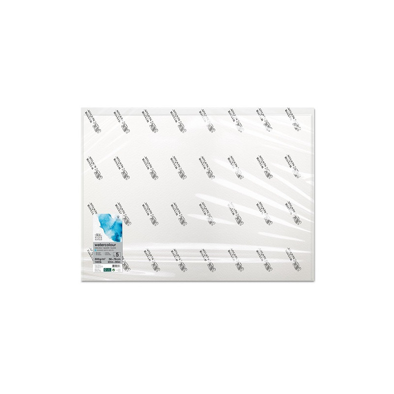 Papier Winsor & Newton cold pressed akwarelowy 56x76cm 300g 10sheets