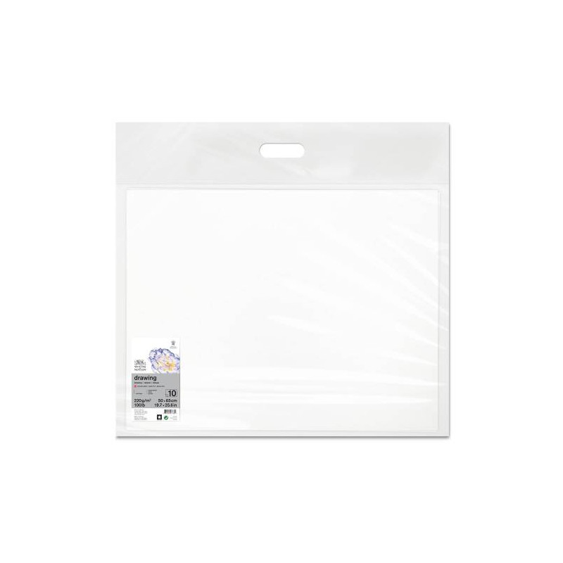 Winsor&Newton papier drawing 50x65cm 220g 10ak - sklep plastyczny - sz