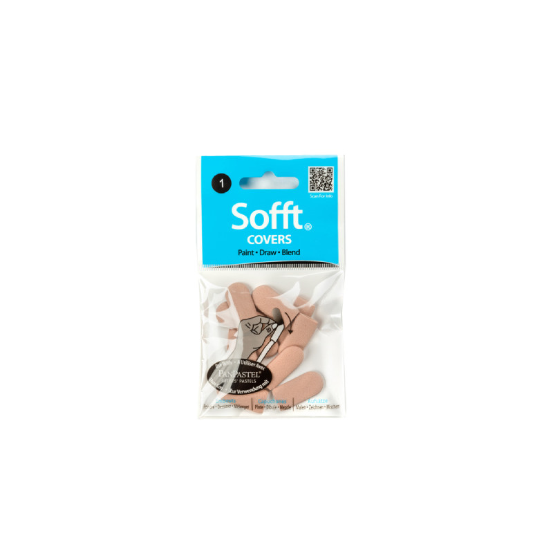 PanPastel Sofft overlay No. 1 round 10 pieces