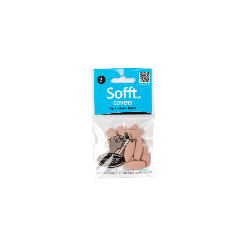 PanPastel Sofft pads No. 3 oval 10 pieces