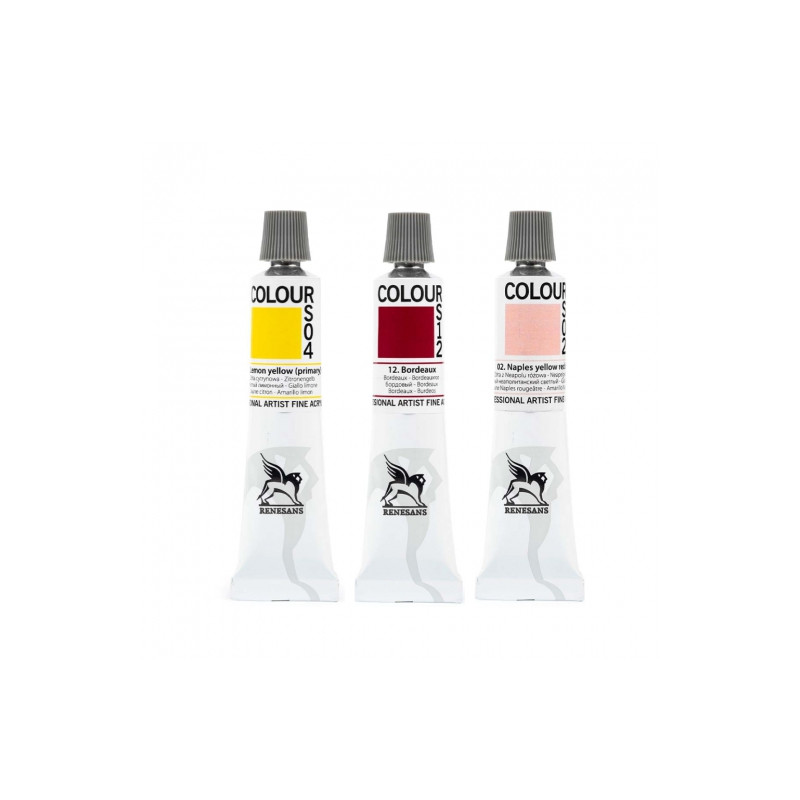 Renesans colours acrylic paints tube 20 ml