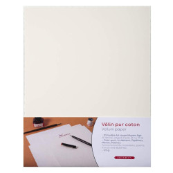 Herbin vellum papier welinowy A4 125g 10 arkuszy - sklep plastyczny -