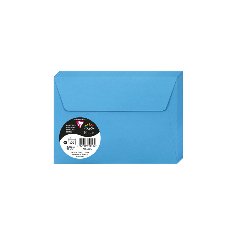 Clairefontaine pollen koperty 114x162mm 120g 20 sztuk- sklep plastyczn