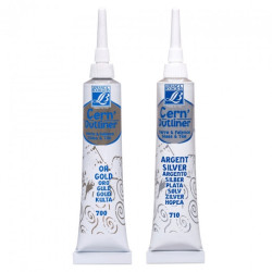 Lefranc&Bourgeois glass&tile outliner farba konturowa do szkła 20ml -