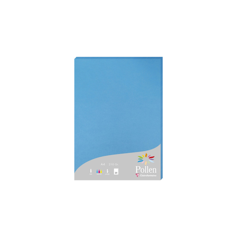 Clairefontaine pollen papier A4 210g 25 arkuszy - sklep plastyczny - s