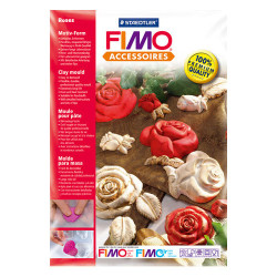 FIMO form - roses - szal art - skelp plastyczny