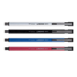 Mono zero metal eraser