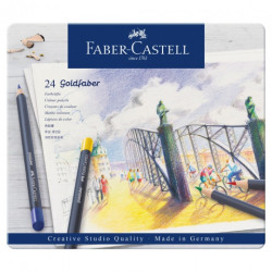 Faber-Catell goldfaber zestaw 24 kredek artystycznych - sklep plastycz