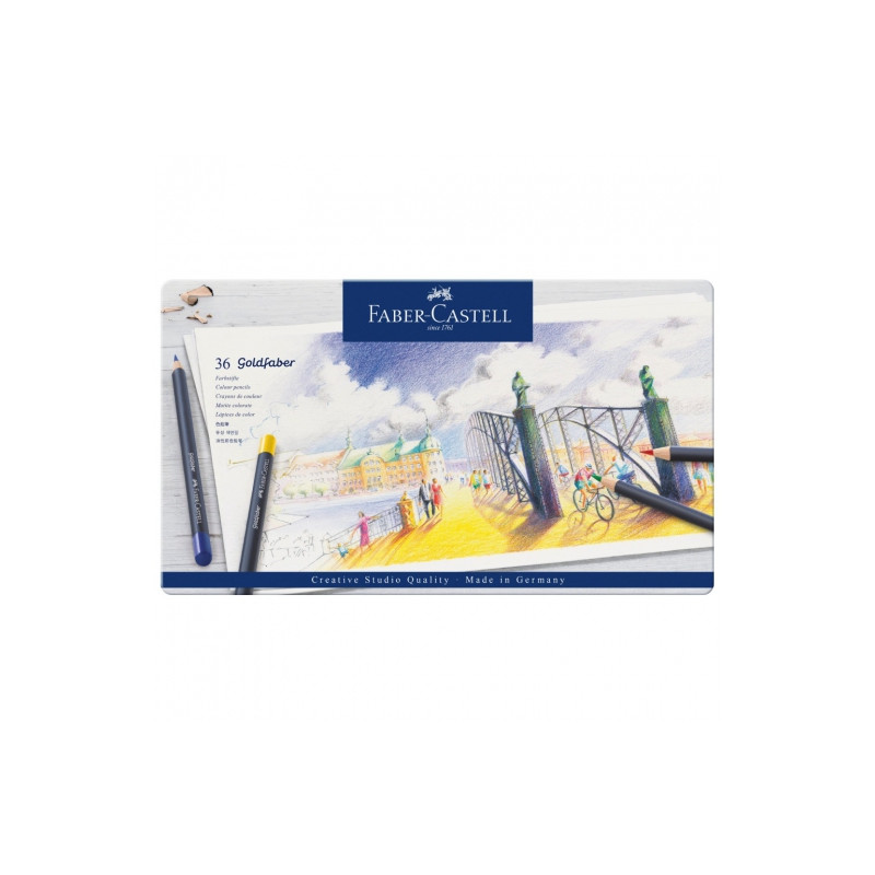 Faber-Castell goldfaber set of 36 artistic crayons