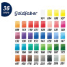 Faber-Castell goldfaber set of 36 artistic crayons