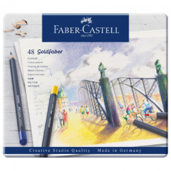 Faber-Catell goldfaber zestaw 48 kredek artystycznych - sklep plastycz