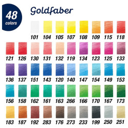 Faber-Catell goldfaber zestaw 48 kredek artystycznych - sklep plastycz