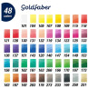 Faber-Catell goldfaber zestaw 48 kredek artystycznych - sklep plastycz