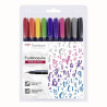 Tombow Fudenosuke flamaster brush pen zestaw 10 pisaków - sklep plasty