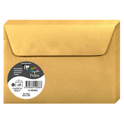 Clairefontaine pollen metallic envelopes 114x162mm 120g 20 pieces