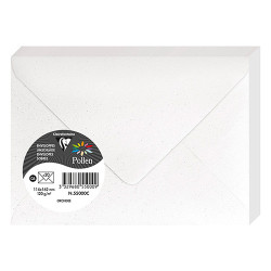 Clairefontaine pollen glitter envelopes 114x162mm 120g 20 pieces