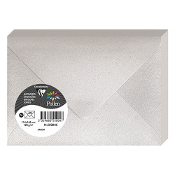 Clairefontaine pollen glitter envelopes 114x162mm 120g 20 pieces