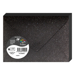 Clairefontaine pollen glitter envelopes 114x162mm 120g 20 pieces