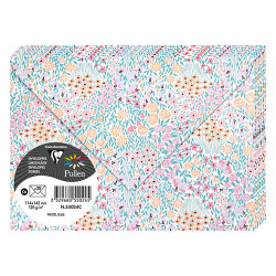 Clairefontaine pollen flowers envelopes 114x162mm 120g 20 pcs