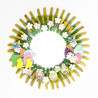 Metal hoop for decoration