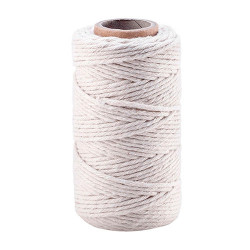 DP Craft sznurek bawełniany do makramy 3mm x 200m biały - sklep plasty
