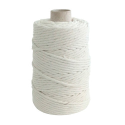 DP Craft sznurek bawełniany do makramy 5mm x 100m biały - sklep plasty