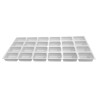 Empty plastic liner for 24 aquarius watercolors
