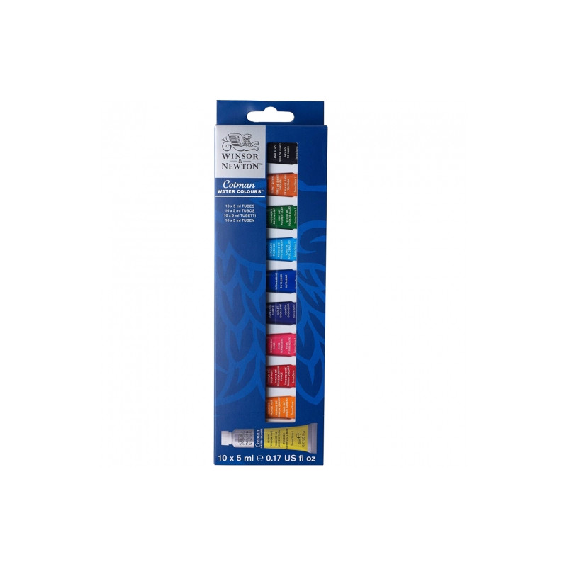 Winsor & Newton cotman watercolor set 10x5ml