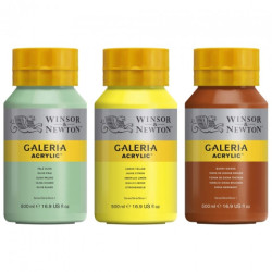 Winsor&Newton galeria farby akrylowe 500ml - sklep plastyczny - szał d