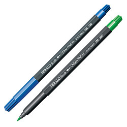 Caran d'ache fibralo brush flamastry z końcówką pędzelkową - sklep pla