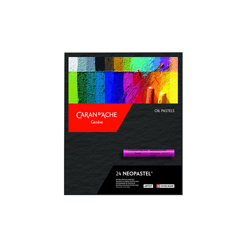 Caran d'Ache neopastel oil pastels 24 pieces