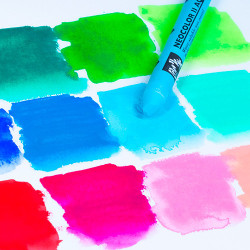Caran d'Ache neocolor II pastele woskowe - sklep plastyczny - szał dla