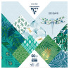 Clairefontaine papier origami vegetal chic 15x15cm 70g 60ark - sklep p