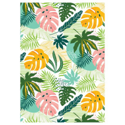 Clairefontaine, decorative paper - exotic freshness A4 20 sheets