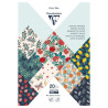 Clairefontaine fruit garden decorative paper A4 20 sheets