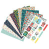 Clairefontaine papier dekoracyjny fruit garden A4 20 arkuszy - sklep p