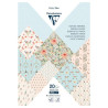 Clairefontaine papier dekoracyjny boheme chic A4 20 arkuszy - sklep pl