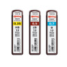 Rotring tikky hi-polymer graphite cartridge 12 pcs